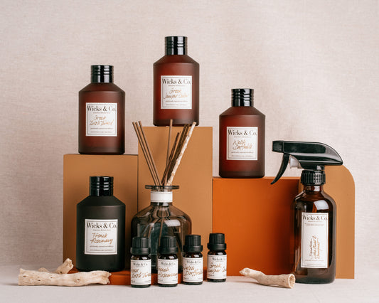 Wicks & Co. Candles and Essential Oils