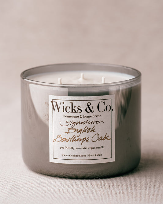 Signature. English Bowthorpe Oak - Wicks & Co.